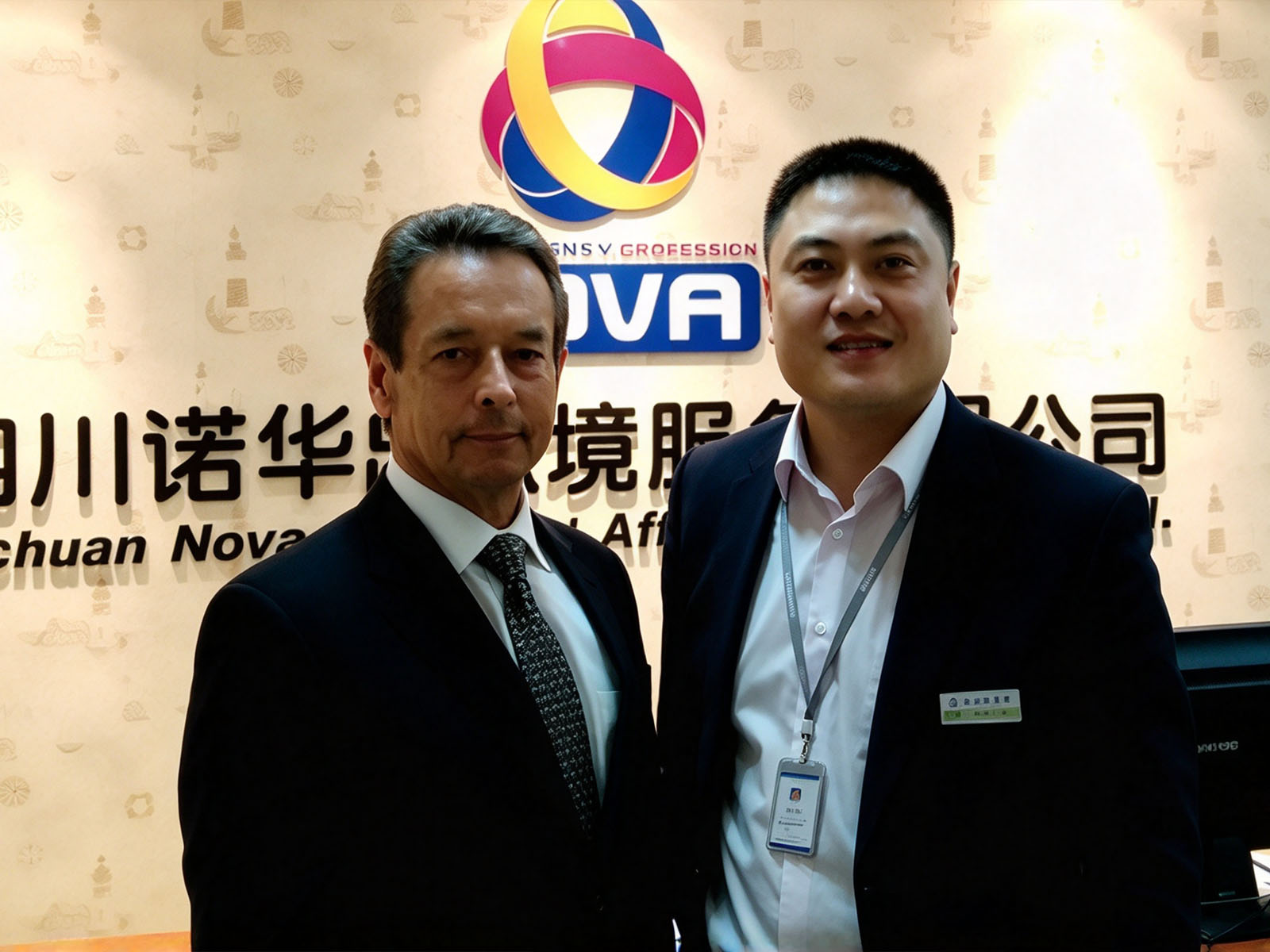 诺华CEO与美国著名律师王可必